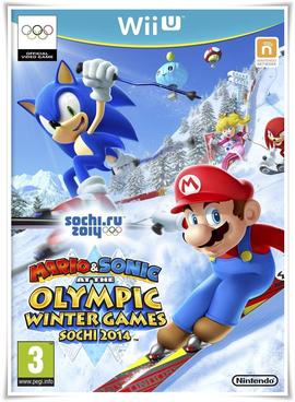 Mario and Sonic at the Sochi 2014 Olympic Winter Games [PAL, RUS] [Nintendo Wii U], Игра для Wii/WiiU